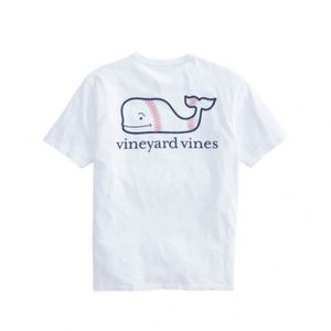 BRAND NEW XL - Vineyard Vines - SS Baseball Whale